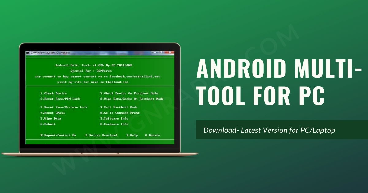 android multi-tool software download