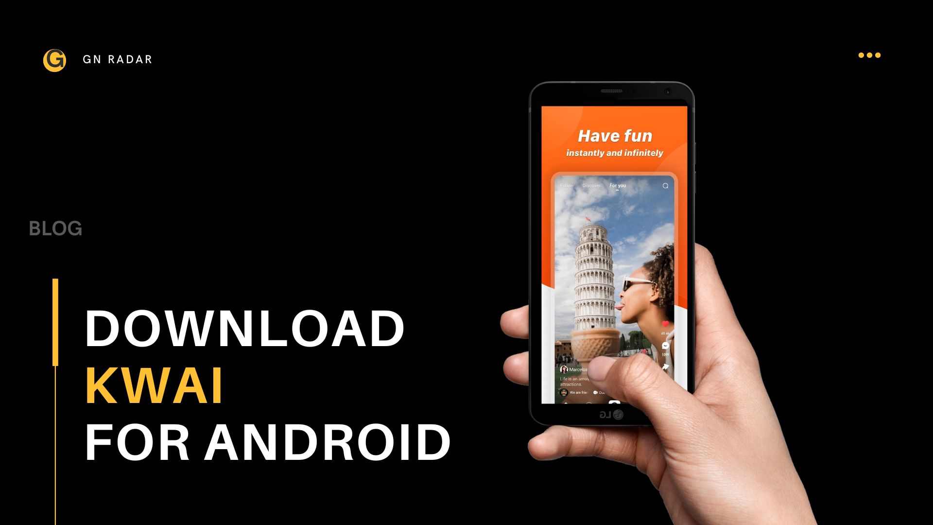 Baixar Kwai 9.11 Android - Download APK Grátis