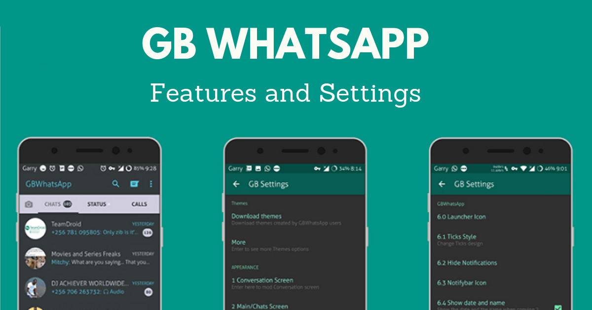 GB Whatsapp Features